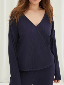 Allistair - T-shirt de pyjama à manches longues<Darjeeling Store
