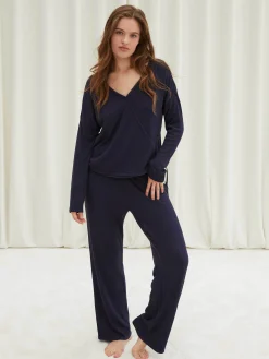 Allistair - T-shirt de pyjama à manches longues<Darjeeling Store