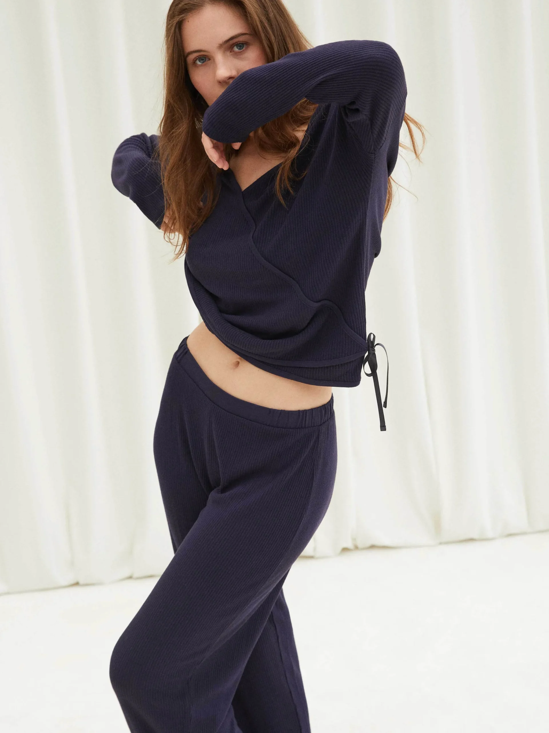 Allistair - T-shirt de pyjama à manches longues<Darjeeling Store