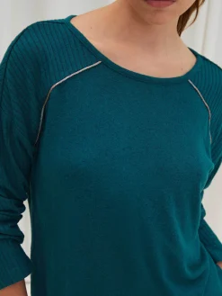 Island - T-shirt de pyjama à manches longues<Darjeeling Hot