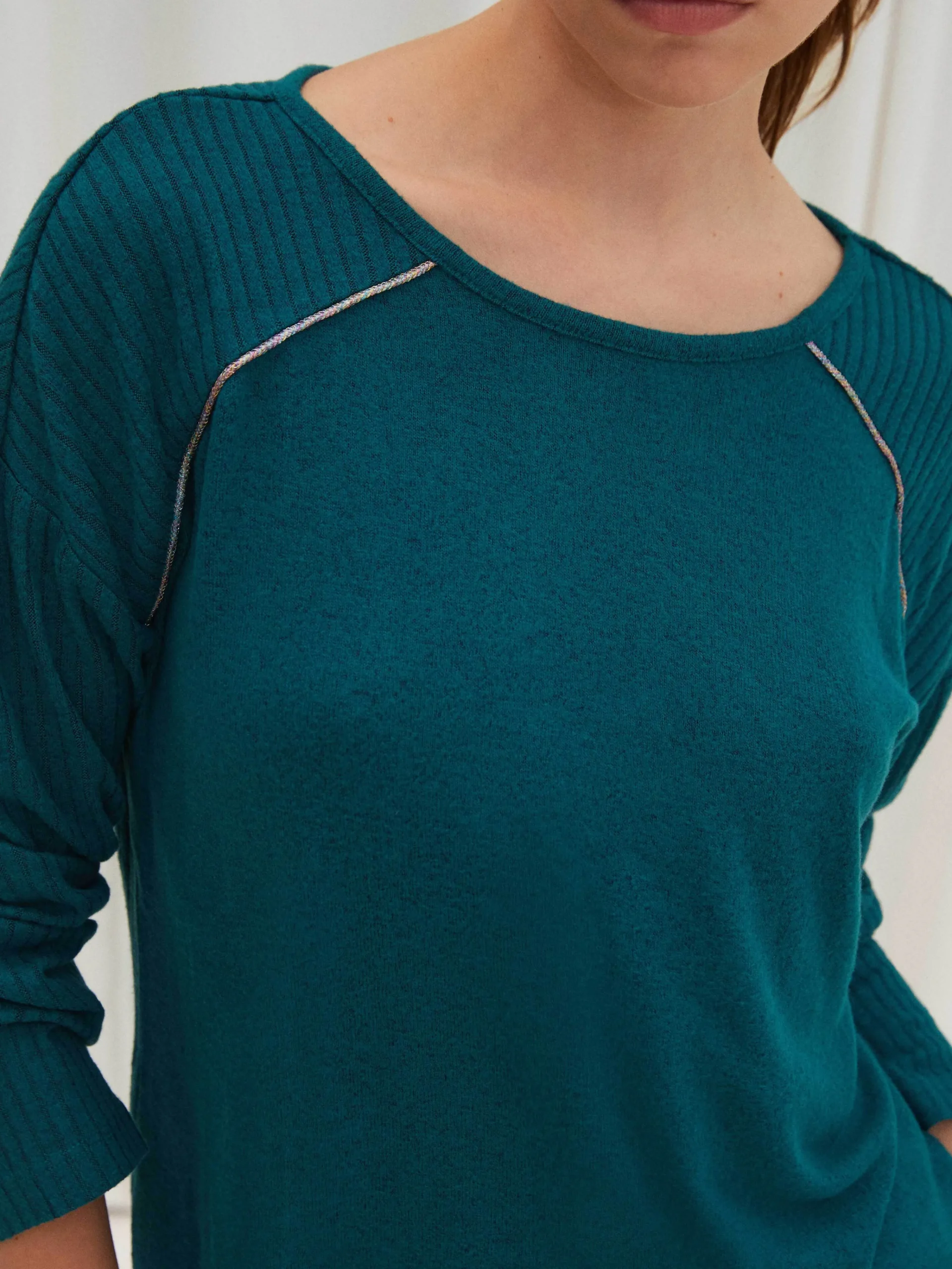 Island - T-shirt de pyjama à manches longues<Darjeeling Hot