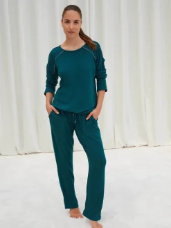Island - T-shirt de pyjama à manches longues<Darjeeling Hot