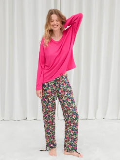 Miyako - T-shirt de pyjama à manches longues<Darjeeling Best